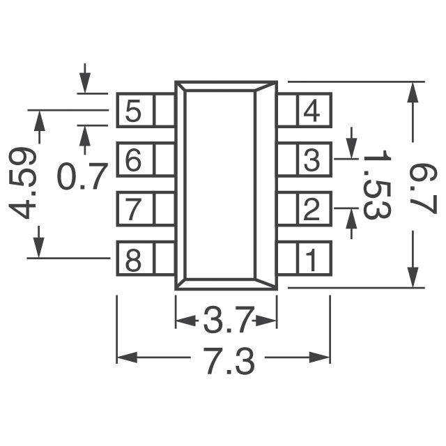 ZDT694TA Diodes Incorporated  Transistor - Bipolari (BJT) - Array